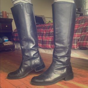 Black tall BIXBI boots